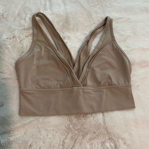 Longline sports bra